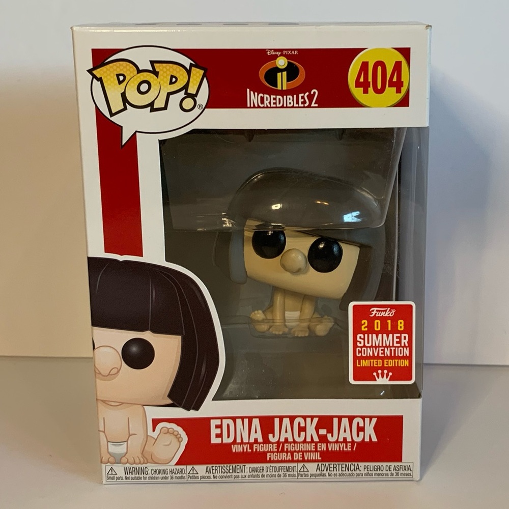 Edna Jack-Jack Funko Pop Incredibles 2